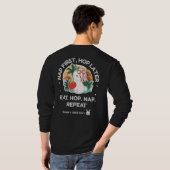 Aardbeidroomkonijn T-shirt (Achterkant volledig)