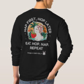 Aardbeidroomkonijn T-shirt (Achterkant)