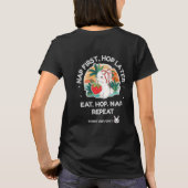 Aardbeidroomkonijn T-shirt (Achterkant)