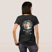 Aardbeidroomkonijn T-shirt (Achterkant volledig)