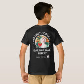 Aardbeidroomkonijn T-shirt (Achterkant volledig)