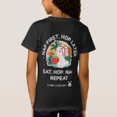 Aardbeidroomkonijn T-shirt (Achterkant)