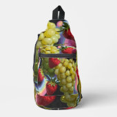 Aardbeidruif Fruit Swirl Sling Bag (Voorkant)