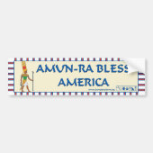 Aardbeiel met Amerikaanse bumpersticker (Voorkant)