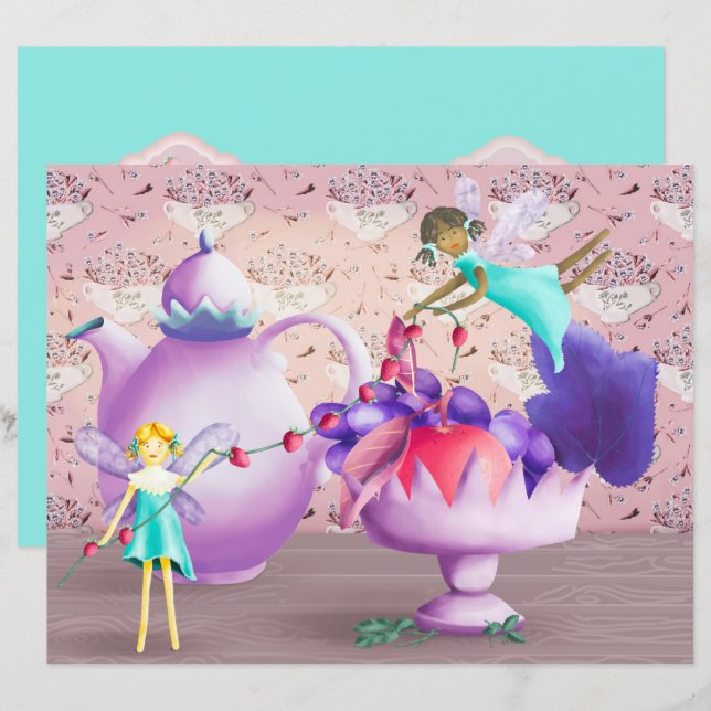 Aardbeien (Voorkant / Achterkant)