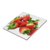 Aardbeien 3 tegeltje (Zijkant)