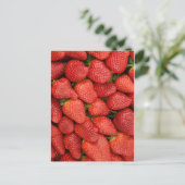 AARDBEIEN 5X7 BRIEFKAART (Staand voorkant)