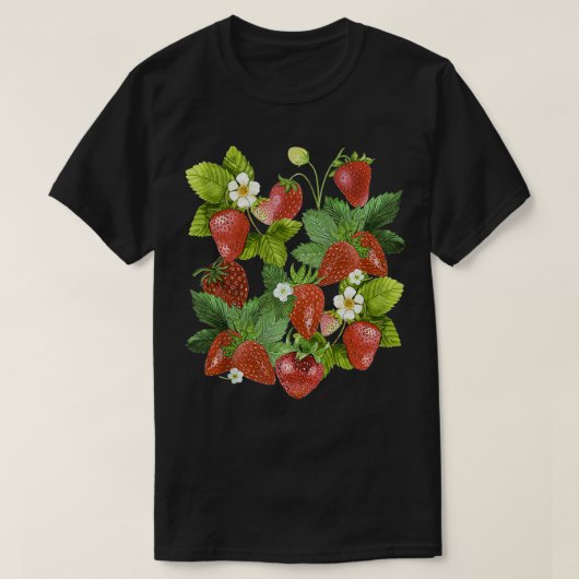  aardbeien Aardbei Lover Fruit Berry T-shirt (Design voorkant)