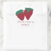 Aardbeien Aardbeien Uit de Keuken Stickers (Tas)