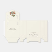 Aardbeien Afternoon Tea Bruiloft Dank Je Bedankdoosjes (Uitgevouwen)