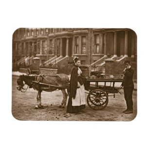 'Aardbeien - allemaal rijp, allemaal rijp!', 1876- Magneet