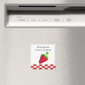 Aardbeien Altijd in seizoen Magneet (Insitu (Vaatwasser))