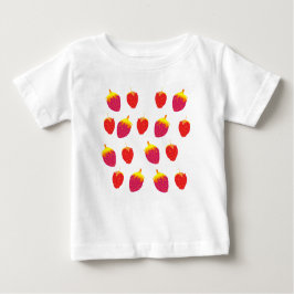 Aardbeien Baby Romper