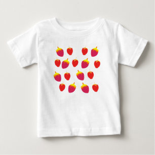 Aardbeien Baby Romper