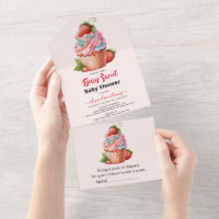 Aardbeien Baby shower Berry Sweet
