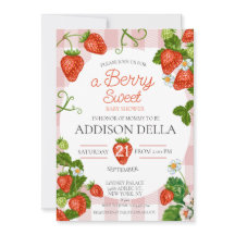 Aardbeien Baby Shower Besjes Baby