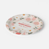 aardbeien Baby shower bessen Papieren Bordje (Gekanteld)