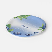 Aardbeien Baby shower Papieren Bordje (Gekanteld)