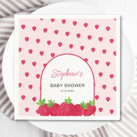 Aardbeien Baby shower