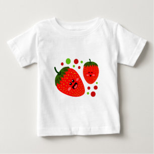 Aardbeien Baby T-shirt