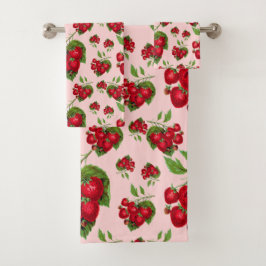 Aardbeien Bad Handdoek