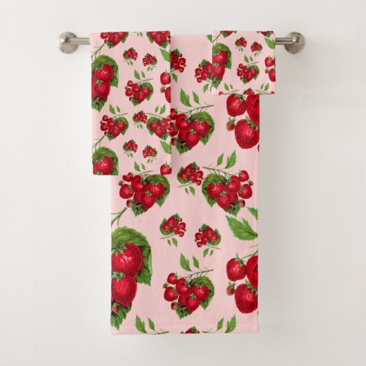 Aardbeien Bad Handdoek (Insitu)