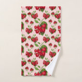 Aardbeien Bad Handdoek (Handdoek)