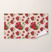 Aardbeien Bad Handdoek (Handdoek)