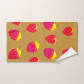 Aardbeien badkamer handdoek set (Handdoek)