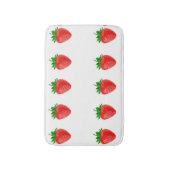 aardbeien Bath Mat (Voorkant Verticaal)