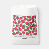 Aardbeien Bedankzakje (Voorkant)