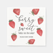 Aardbeien Berry Sweet Baby Servet (Voorkant)