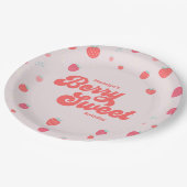 aardbeien Berry Sweet Birthday Summer Papieren Bordje (Gekanteld)