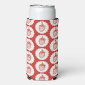 Aardbeien Blikkoeler Seltzer Blikjeskoeler (Seltzer Voorkant)