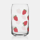 Aardbeien Blikvorm Glas (Rechts)