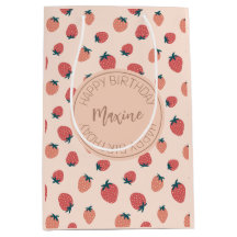 Aardbeien, Bloemen en Abstract Patroon Thema