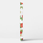 Aardbeien Bloemen: Waterverf Naadloze Kunst Case-Mate iPhone Case (Achterkant / Links)