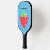 Aardbeien Blues Pickleball Paddle (Links)