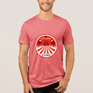 aardbeien Boerderij winkel Tri-Blend Shirt