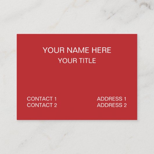 Aardbeien Boerderijen Aardbeien Visitekaartje (Achterkant)