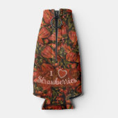 Aardbeien Bottelkoeler Flesjeskoeler (Achterkant)