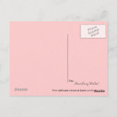 Aardbeien Briefkaart (Achterkant)