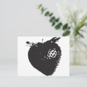 Aardbeien Briefkaart (Staand voorkant)