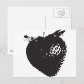Aardbeien Briefkaart (Voorkant / Achterkant)