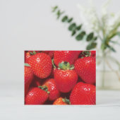 Aardbeien Briefkaart (Staand voorkant)