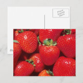 Aardbeien Briefkaart (Voorkant / Achterkant)