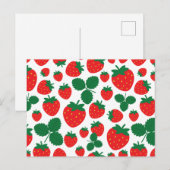 Aardbeien Briefkaart (Voorkant / Achterkant)
