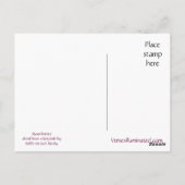 Aardbeien Briefkaart (Achterkant)