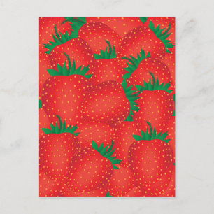 Aardbeien Briefkaart