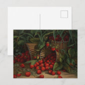 Aardbeien Briefkaart (Voorkant / Achterkant)
